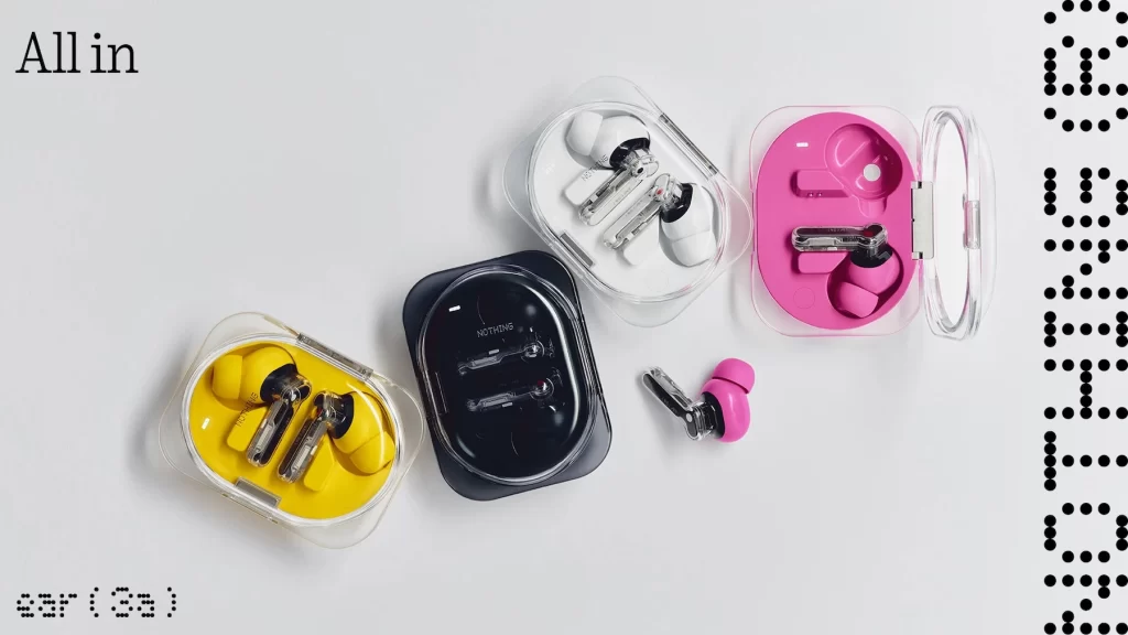 Nothing Ear: Nous auriculars amb enregistrament d'àudio i cancel·lació de soroll Nothing Ear (3a): així són els nous auriculars amb enregistrament d'àudio i 45 dB de cancel·lació de soroll